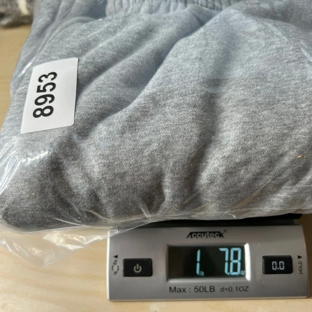 Nike Sportswear Open-Hem Fleece Sweatpants Mens XXL Light Gray Loose Fit Baggy